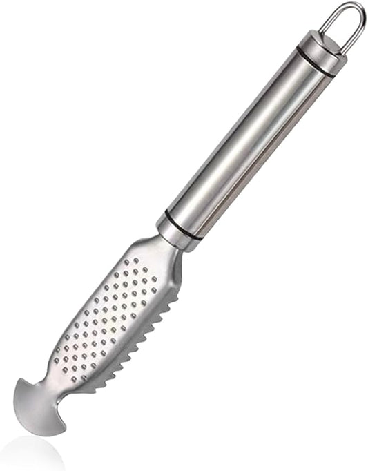 Fish Scales Scraping Tool,Multifunction Stainless Steel Fish Scaler Remover, Kitchen Tools Scale-scraping Crafts for Home Market Restaurant