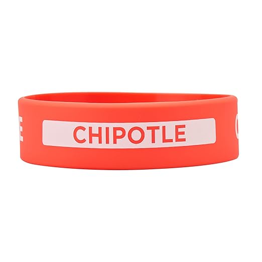 Restaurantware Silicone Squeeze Bottle Band 10 Count 2.75 Inch Dishwasher Safe Condiment Identification Band, Chipotle Red Non-Slip Label Band for Condiment Labeling at Restaurants, Food Trucks