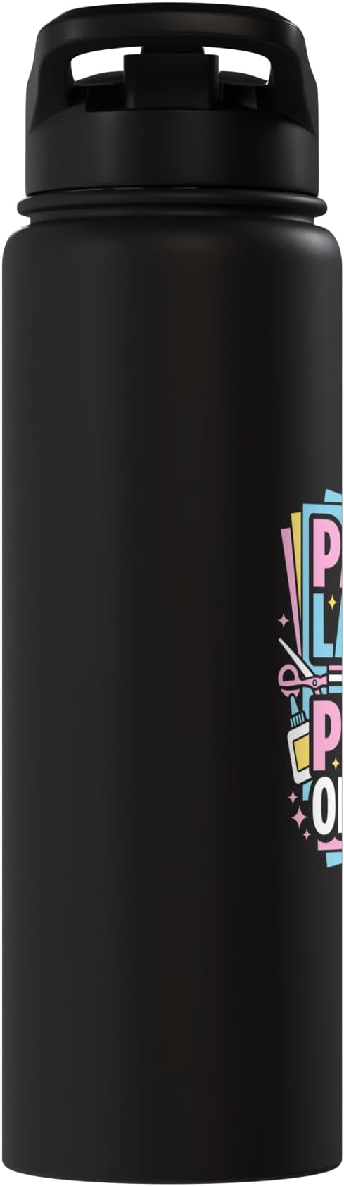 Paper Layers And Peace Of Mind Scrapbooking Stainless Steel Insulated Water Bottle