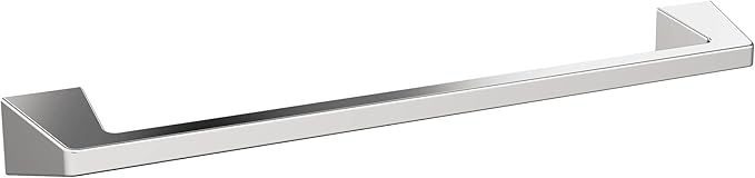 Amerock BH3600326 | Chrome Towel Bar | 18 in (457 mm) Towel Rack | Blackrock | Bathroom Towel Holder | Bathroom Hardware | Bath Accessories | Hand Towel Holder