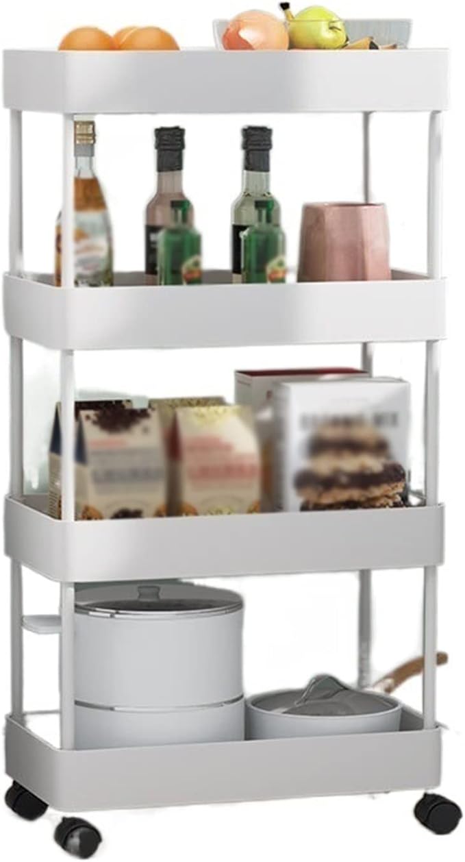 Kitchen Storage Rack Kitchen Rack Floor-to-Ceiling Multi-Layer Removable Crevice Storage Rack Supplies Home Space-Saving Storage Shelves (Color : A-40.5x13.5x87cm) (C 40.5x22.5x87cm)