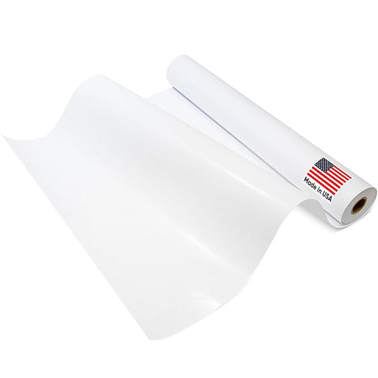 18" x 1200" (100') Made in USA White Freezer Paper Roll – Moisture-Resistant Wrap, Prevents Freezer Burn, Keeps Meat Fresh for up to 1 year – Plastic Coated Paper for Meat, Fish, and Poultry