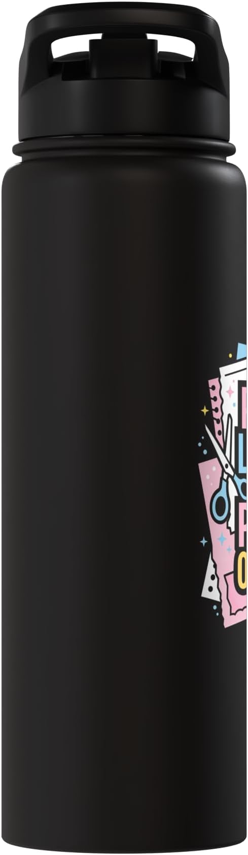 Paper Layers And Peace Of Mind Scrapbooking Stainless Steel Insulated Water Bottle
