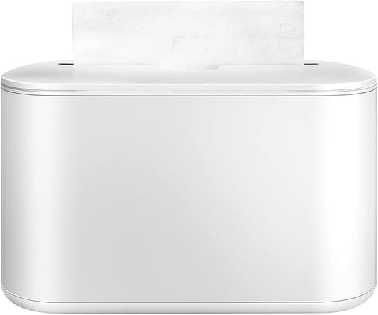 Countertop Paper Towel Dispenser, 12.6"4.5" Large Non-Slip Bottom Napkin Dispenser, Commercial Multifold Paper Towel Holder with Visible Window for Kitchen, Bathroom, Toilet, Hotel