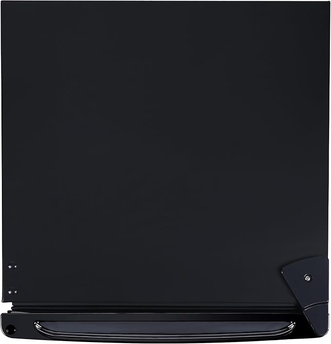 ARCTIC CHEF Mini Refrigerator-Freezer Compartment-Adjustable Thermostat Control-Reversible Doors-Ideal for Dorm, Office, RV, Garage, Apartment-Black, 3.2 CU.FT