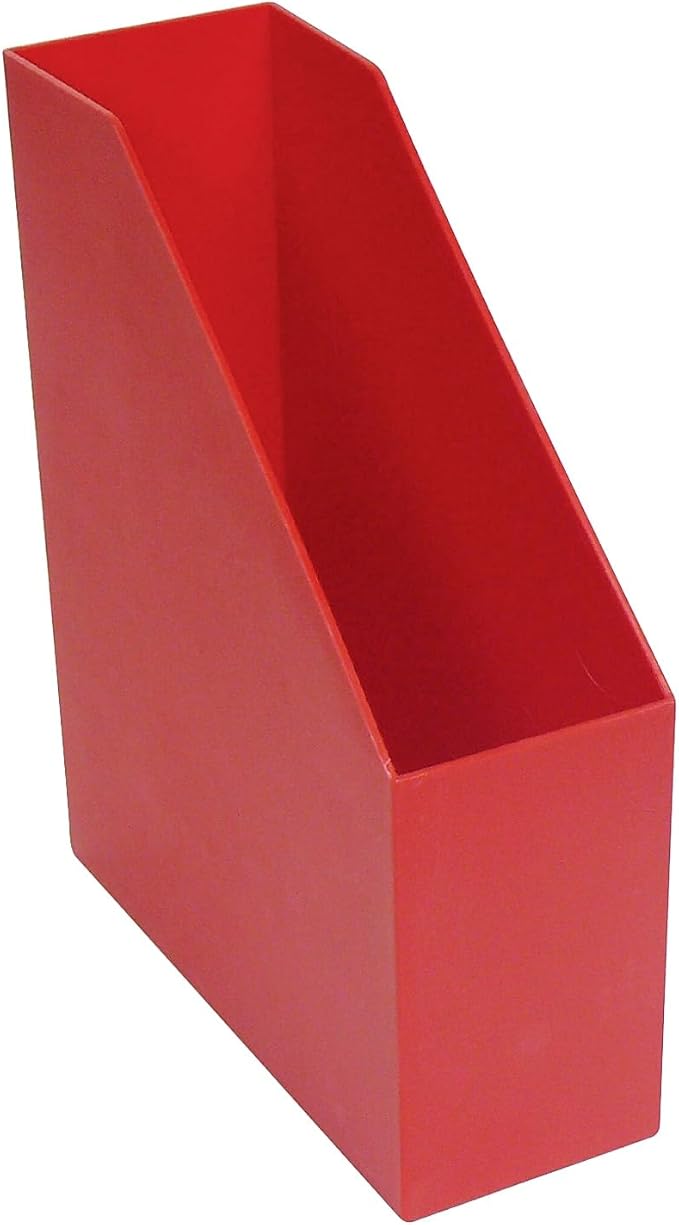 Romanoff Products ROM77702-2 Magazine File, Red - 9.5 x 3.5 x 11.5 in. - 2 Each