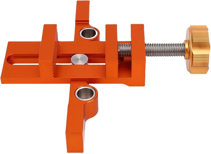 ViaGasaFamido Cabinet Door Mounting Fixture, Adjustable Aluminum Alloy Positioner for Installation of Cabinets, Kitchens and Bathrooms