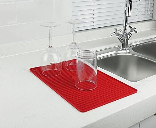 Better Houseware 3424 Kitchen Drying mat, standard, Red