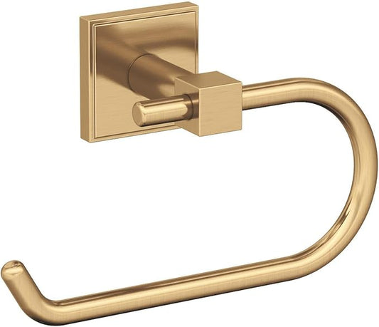 Amerock BH36071CZ | Champagne Bronze Single Post Toilet Paper Holder | 6-5/16 inch Length Toilet Tissue Holder | Appoint | Bath Tissue Holder | Bathroom Hardware | Bath Accessories