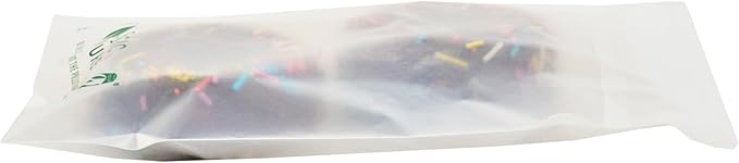 Restaurantware Food Storage Bags 100 Count 9 x 6 Inches Translucent Adhesive Bags Plastic Reusable Translucent for Cold Food Storage