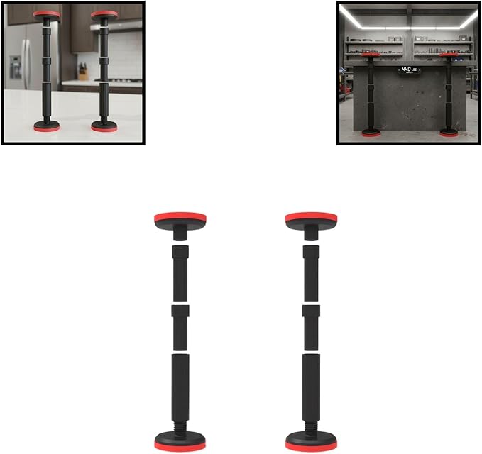 Adjustable Cabinet Support Bracket for Kitchen Sink and Bathroom Sink Installation with Heavy Duty Load Capacity