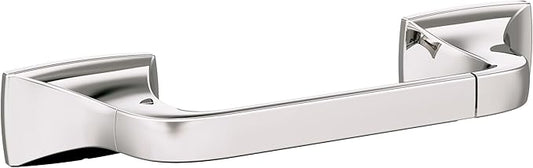 Amerock Highland Ridge Polished Nickel Pivoting Double Post Tissue Holder, BH36011PN