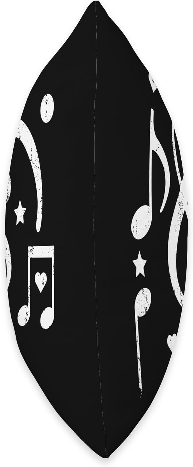 music singing hobby bass clef sheet music Musician Design Treble Clef Musical Notes Throw Pillow, 16x16, Multicolor