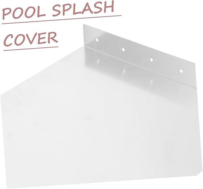 Lurrose 2 Pcs Sink Wall Kitchen Splash Guard Sink Protectors for Kitchen Sink Splatter Splash Guards Sink Splash Pad Sink Accessories Sink Edge Protector Silver Stainless Steel