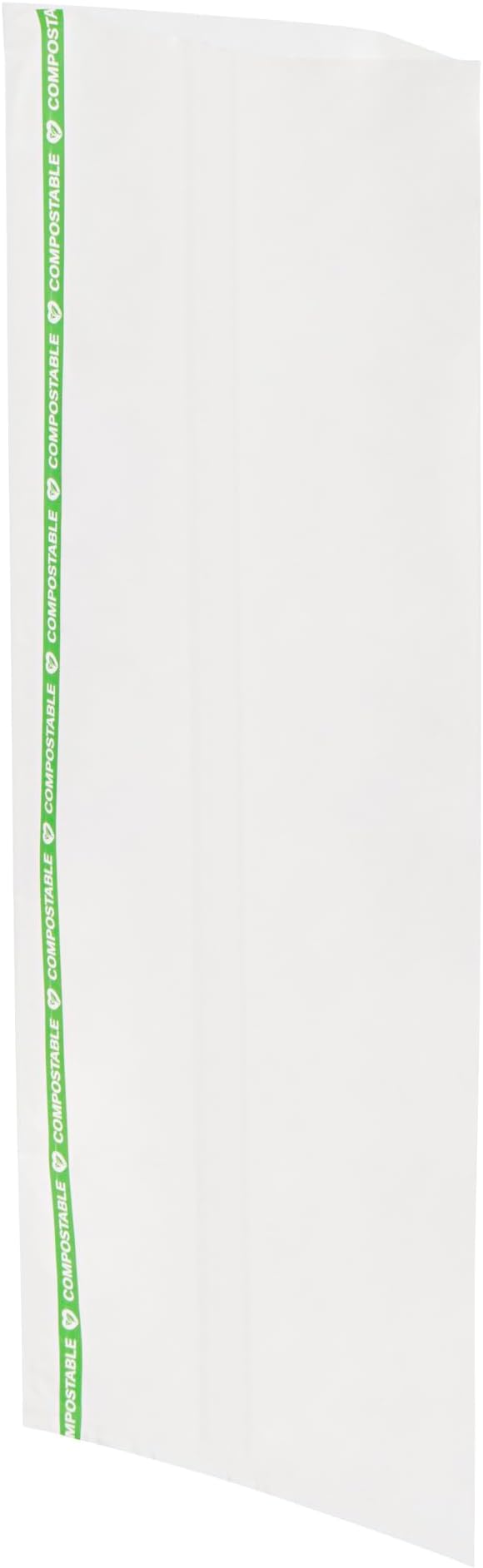 Restaurantware Candy Bags 100 Pcs 13" x 5" Heat-Sealable Clear Plastic Bags Greaseproof Home Compostable Freezer-Ready No-Flap Treat Carriers for Candies, Cookies, Bakery, Party Favours