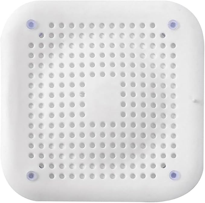 Kitchen Sink Filter Strainer Shower Drain Hair Catchers Hair Stoppers Sink Mesh Bathtub Trough Filter Bathroom Accessories(1 White 1 Gray)