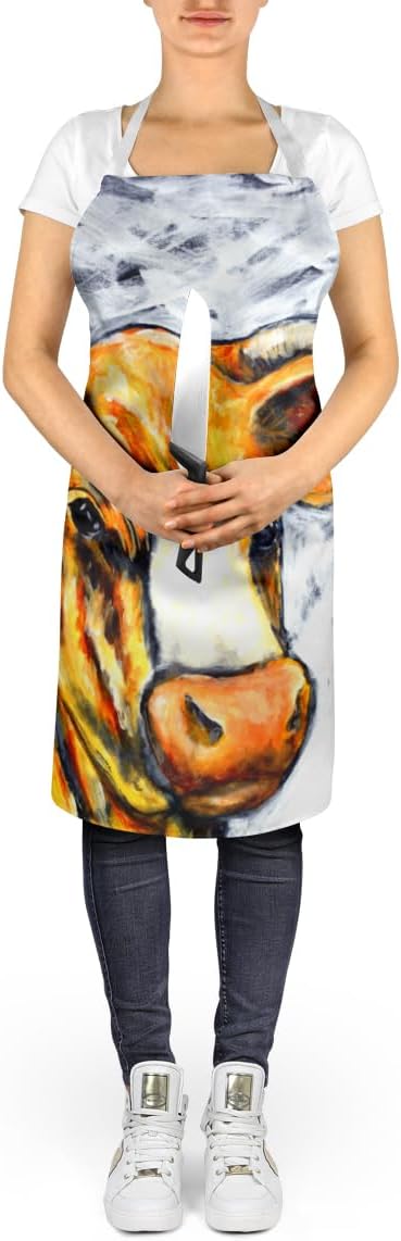 Caroline's Treasures Bully Apron Cooking Kitchen Server Baking Crafts Gardening for Adult Women Men, Unisex, Large, Multicolor