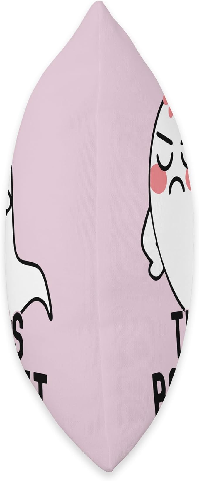 This is Boo Sheet Funny Halloween Ghost Girl Say No Throw Pillow