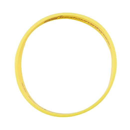 Restaurantware Silicone Squeeze Bottle Band 10 Count 2.75 Inch Dishwasher Safe Condiment Identification Band, Garlic Parmesan Yellow Non-Slip Band for Condiment Labeling at Restaurants, Food Trucks