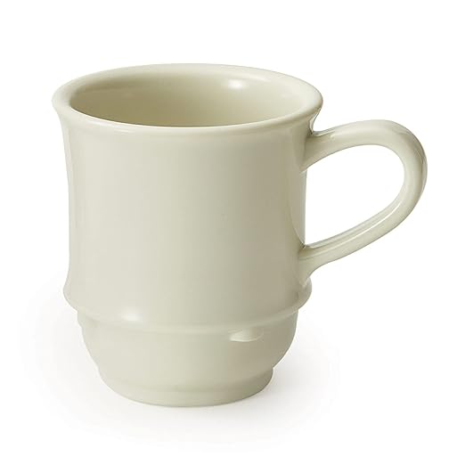 G.E.T. TM-1208-P Princeware 8 oz. Stacking Mug, SAN (Pack of 12)