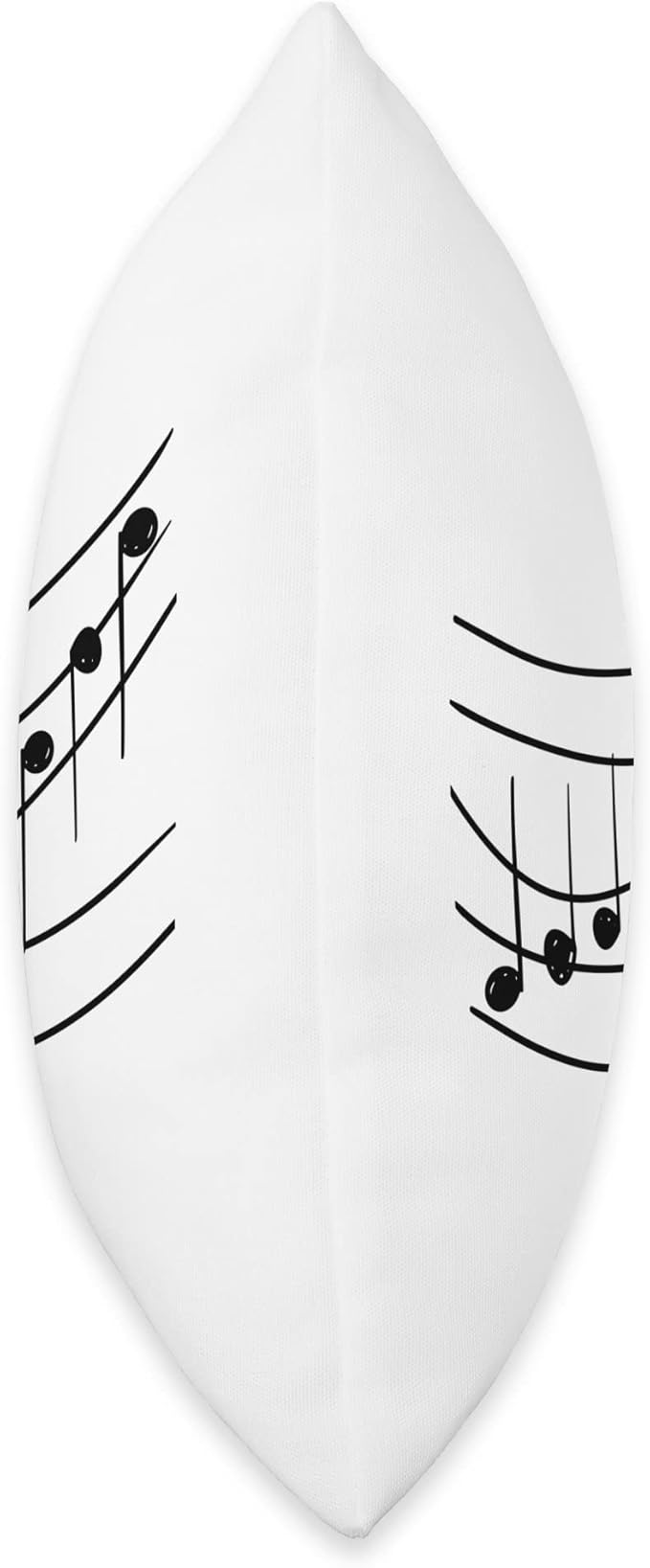 Classic Musical Music Sheet Music Notes Throw Pillow