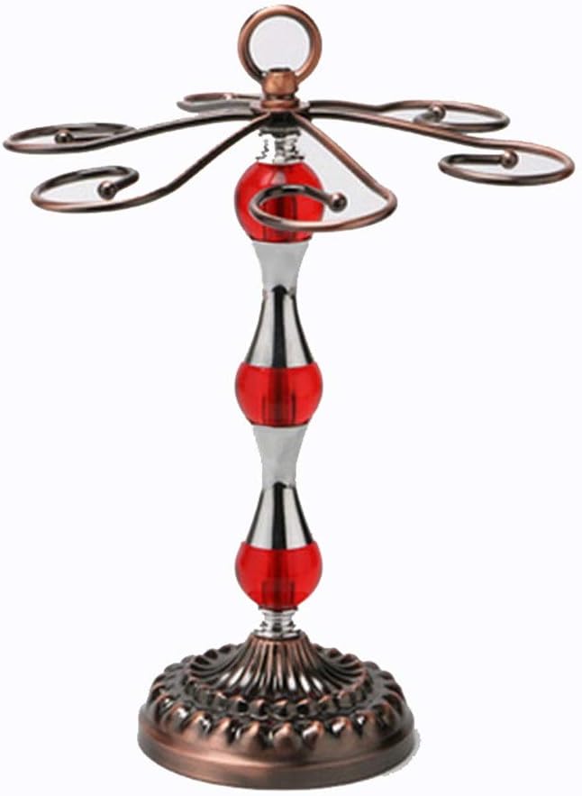 Wine Glass Rack Countertop Wine Glass Display Wine Glass Metal Goblet Rack Home Bar Decoration e for Kitchen Bar Pub (Color : Bronze Size : One Size)