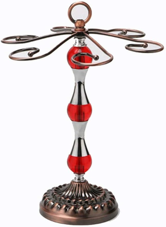 Wine Glass Rack Countertop Wine Glass Display Wine Glass Metal Goblet Rack Home Bar Decoration e for Kitchen Bar Pub (Color : Bronze Size : One Size)