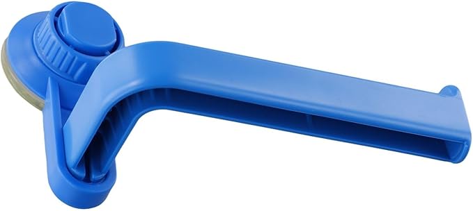 Punch-Free Paper Towel Holder, 10x14.5cm Wall-Mounted Toilet Roll Dispenser with Strong Suction Cup, ABS Material Bathroom Storage Organizer for Kitchen and Restroom(blue)