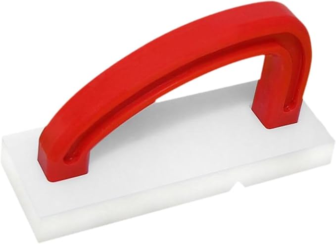 Cutting Board Refinisher Chopping Board Planer with Handle Stainless Steel Blade Kitchen Cleaning Tool for Kitchen Restaurant, Red