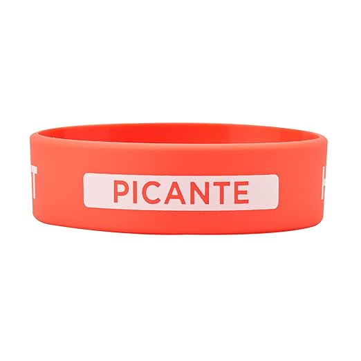 Restaurantware Silicone Squeeze Bottle Band 10 Count 2.75 Inch Dishwasher Safe Condiment Identification Band, Hot Red Non-Slip Label Band for Condiment Labeling at Restaurants, Food Trucks