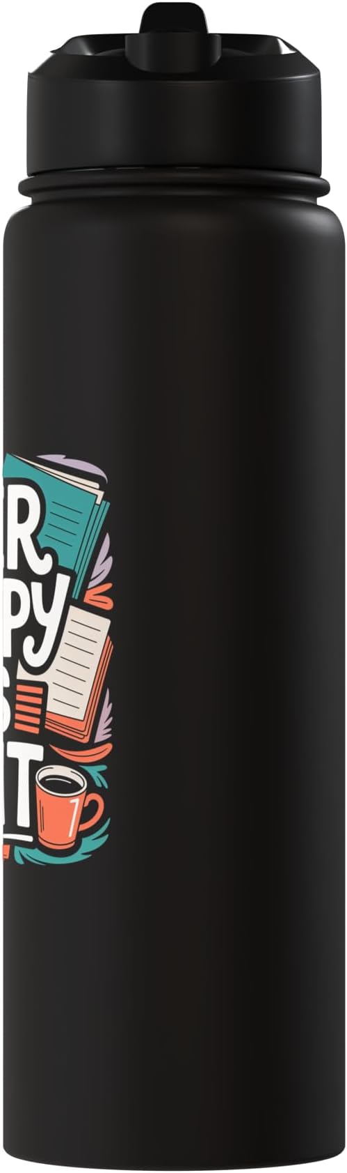 Paper Therapy Feels Right Scrapbooking Stainless Steel Insulated Water Bottle