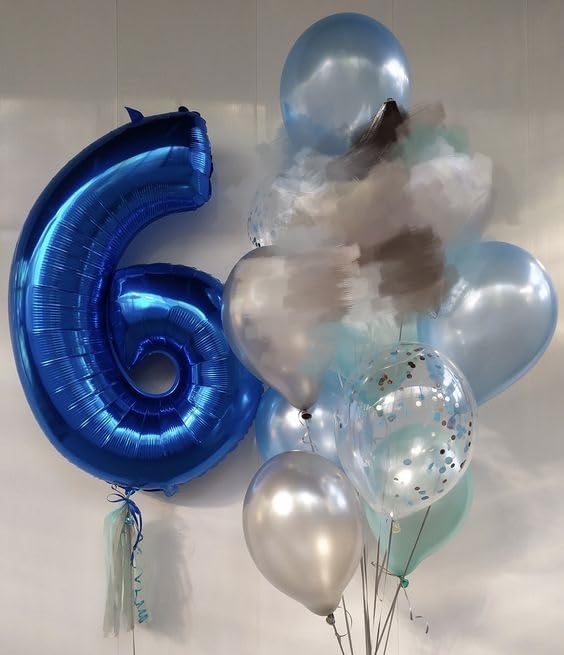 Number Balloons 40 Inch, Dark Blue 29 Balloon Numbers for Women Men 29th Birthday Party Supplies Anniversaries Graduation, Photo Prop Decoration