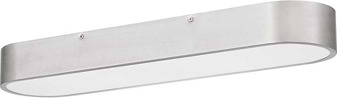 Quoizel Wesley Integrated LED Brushed Nickel Flush Mount Light