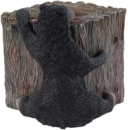 Avanti Linens - Tissue Box Cover, Animal Inspired Home Decor (Black Bear Lodge Collection)
