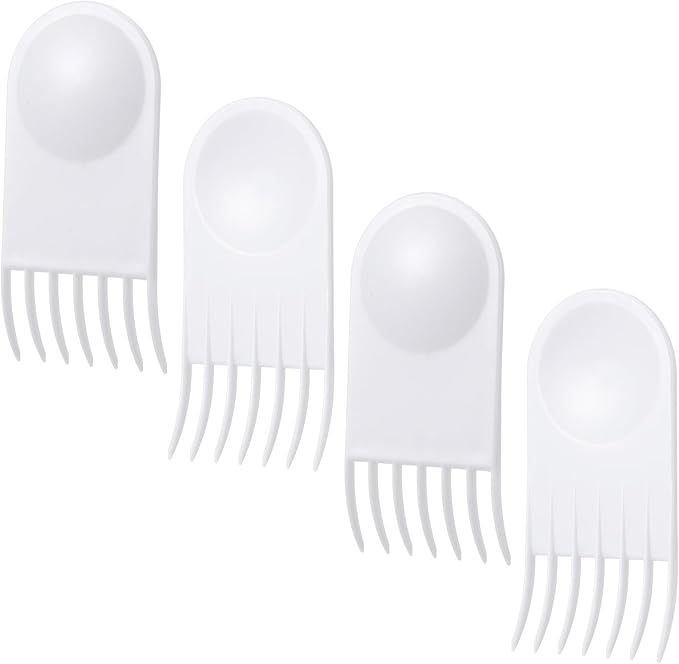 4pcs Vegetable Chopper Cleaning Tools Fork, Salad Onion Chopper Tool Fruit Vegetable Cutter Cleaning Comb for Most Vegetable Choppers
