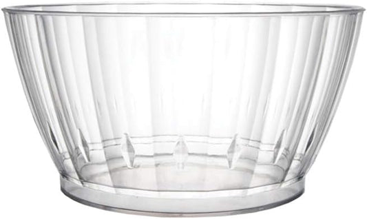 Party Essentials Deluxe/Elegance Quality Plastic 6-Ounce Fruit/Nut/Dessert Bowls, 80-Count, Clear