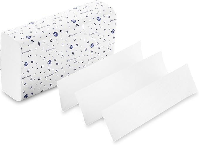 EZbrnd Premium Soft 2ply+ SLIMFOLD Paper Towels, 90 sheets x 20 pk, P2F5 (04442)