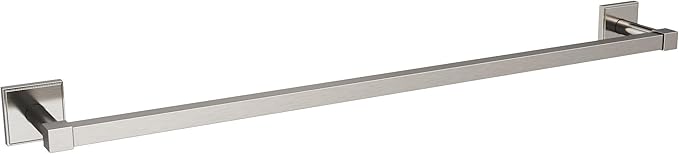 Amerock BH36074G10 | Brushed Nickel Towel Bar | 24 in (610 mm) Towel Rack | Appoint | Bathroom Towel Holder | Bathroom Hardware | Bath Accessories