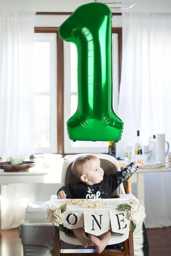 Dark Green Number 14 Balloons Balloon for 14th Birthday Decorations, 40 Inch Big Balloons for 14 41 Anniversaries Celebration Graduation Wedding Party