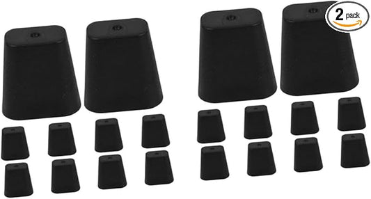 HOMSFOU 20pcs Kitchen Sink Grid Feet Non- Protector for Dish Drying Rack Prevents Scratches and Stains for Home and Culinary Use