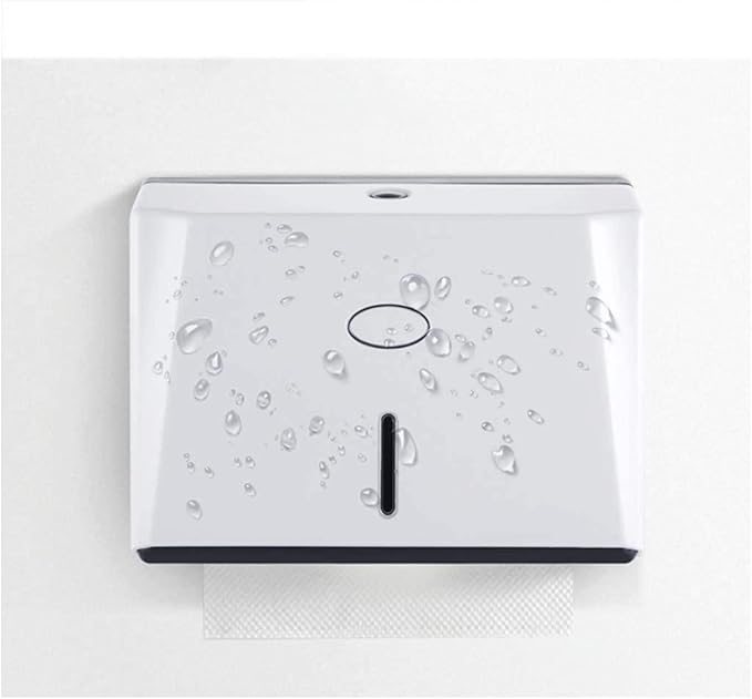 Tissue Dispenser Commercial Paper Towel Dispenser Wall Mounted Towel Dispenser Plastic Paper Towel Holders Kitchen Hand Towel Dispenser Easy to Use