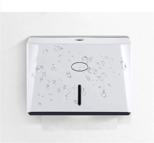Tissue Dispenser Commercial Paper Towel Dispenser Wall Mounted Towel Dispenser Plastic Paper Towel Holders Kitchen Hand Towel Dispenser Easy to Use