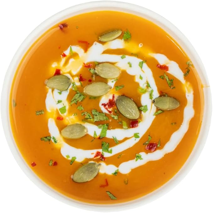 Restaurantware-Bio Tek 12 Ounce Disposable Soup Cups, 200 Microwavable Paper Soup Cups - Vented Lids Sold Separately, Hot And Cold Foods, White Paper To Go Containers, For Desserts Or Treats
