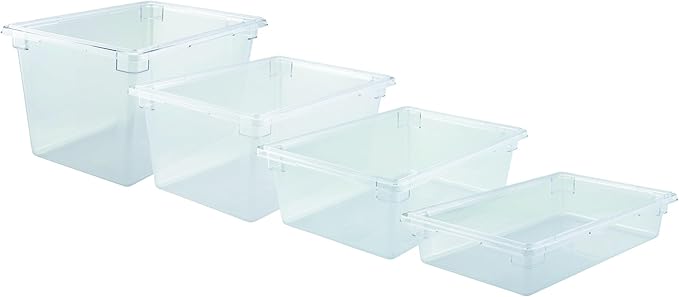 Winco Polycarbonate Food Storage Box, 12 by 18 by 9-Inch