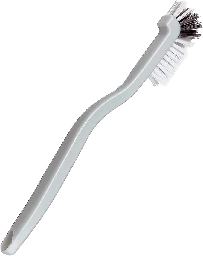 Kitchen Scrub Brush, Angle Cleaning Brush, Right Angle Scrub Brush for Sink Household Dish Pot Pan Edge Corners, Upgraded Stiff Brushes for Small Spaces Deep Cleaning with Stiff Bristles