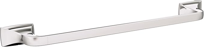 Amerock Highland Ridge Polished Nickel 18 inch (457mm) Towel Bar, BH36013PN