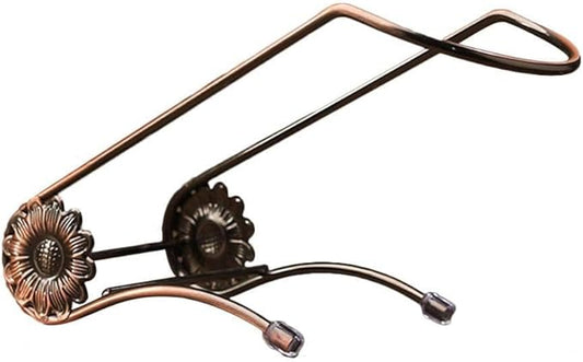 Wrought Iron Wine Rack Home Wine Bottle Cabinet Decorative Ornaments Wine Shelf Stand for Bar Kitchen Basement