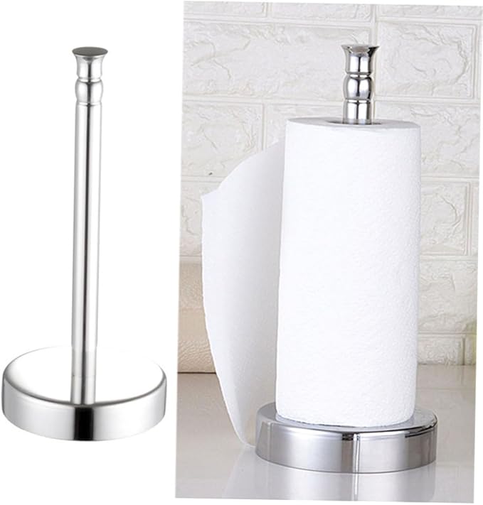 Industrial Paper Towel Holder Napkin Roll Holder for Kitchen Countertop