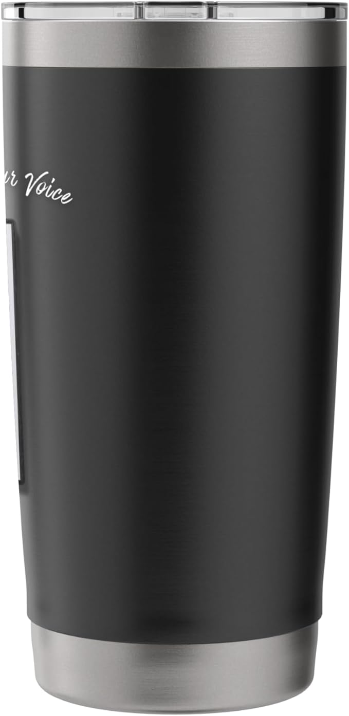 So We Don't Lose Our Voice Mint Majesty Tea Order Tea Label Stainless Steel Insulated Tumbler
