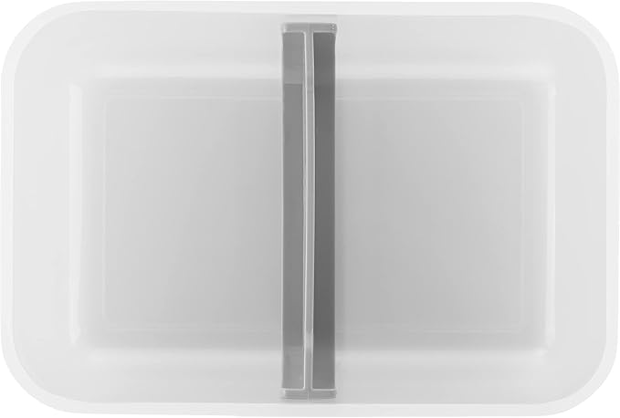 ZWILLING Fresh & Save Plastic Lunch Box, Airtight Food Container, Meal Prep, BPA-Free, Grey, Semitransparent - Large